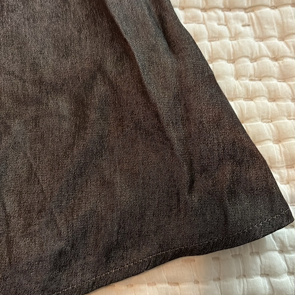 LuLaRoe Chocolate Brown Marsha Midi Skirt - Picture 4 of 11